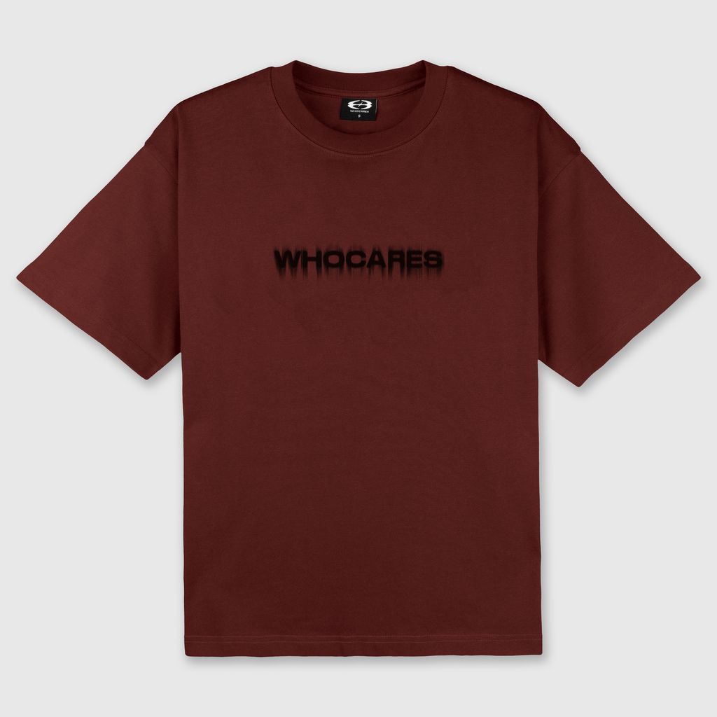 Static Motion Tee (Maroon) Front