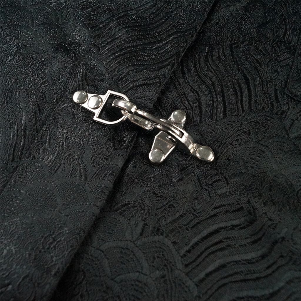 RU Tang Style Jacquard Suit-Detail-1