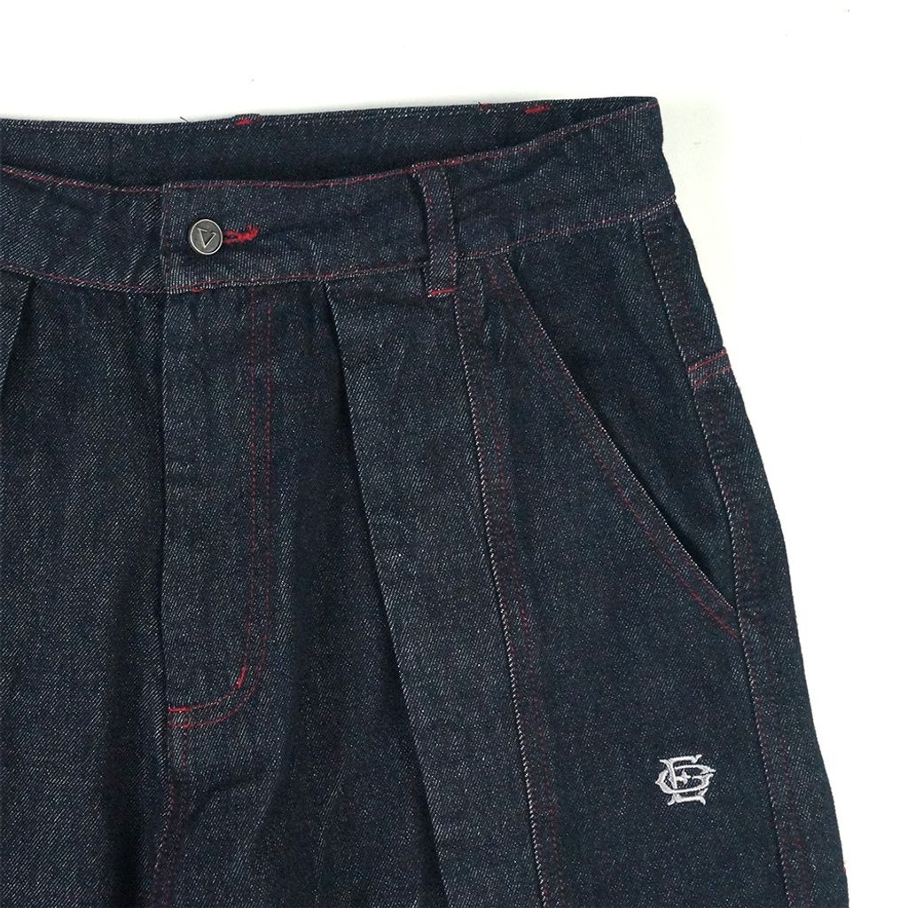 RU Wide Leg Denim Pants-Detail-2