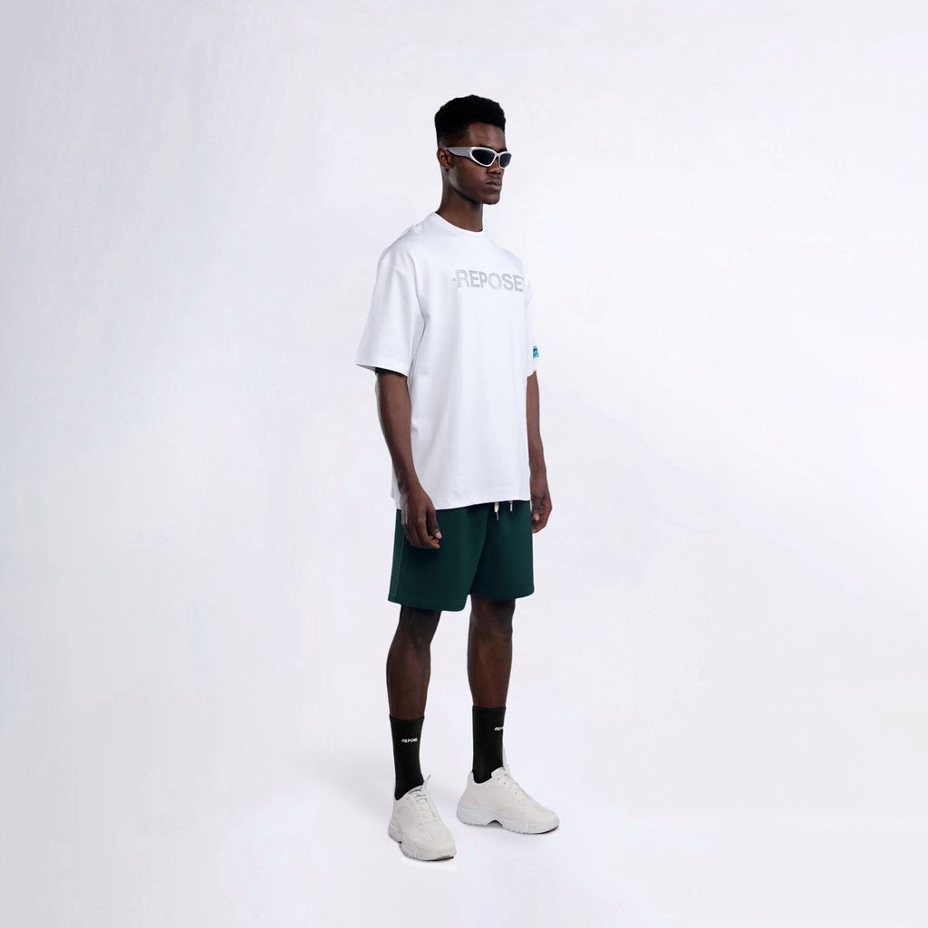 REPOSE-Front-Reflective-Logo-Tee-in-White