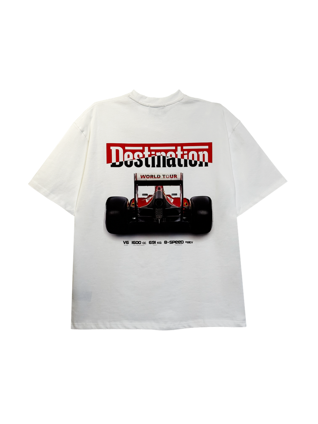 destination-formula-one-tee-model-lay-out-back