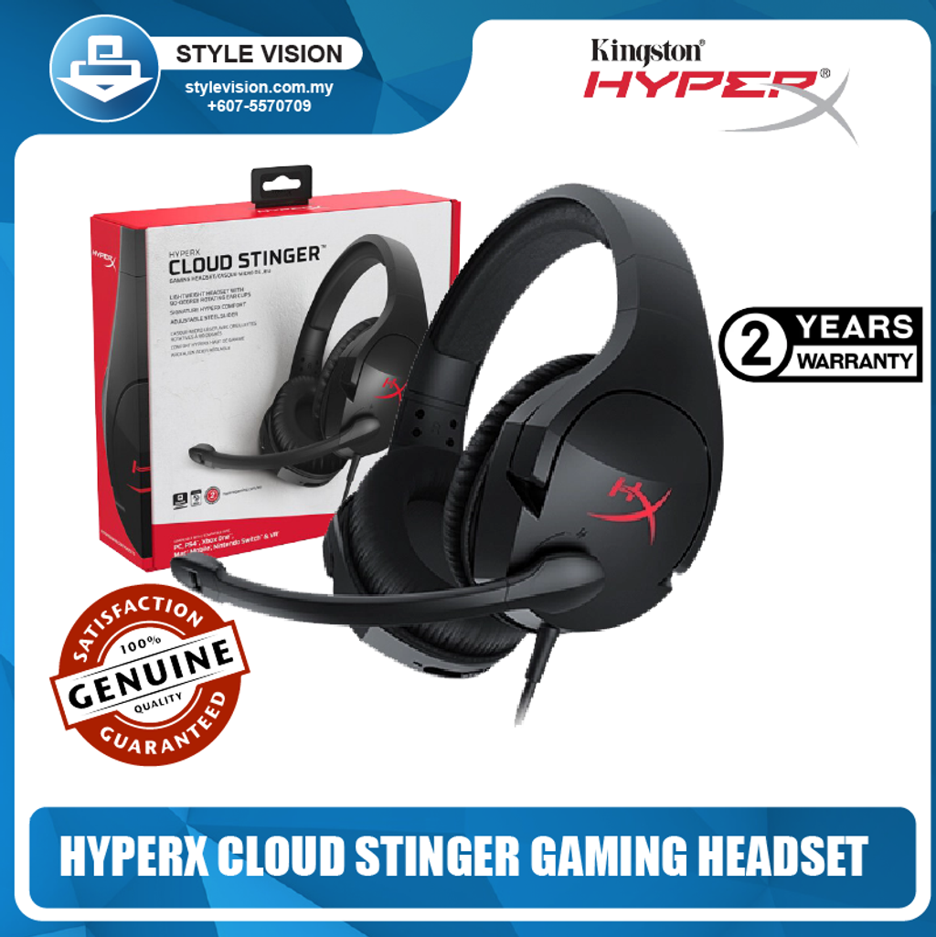 HYPERX CLOUD STINGER GAMING HEADSET – Style Vision Computer Store