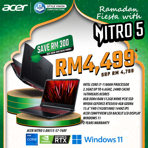 Acer Ramadan AN515-57-76RF