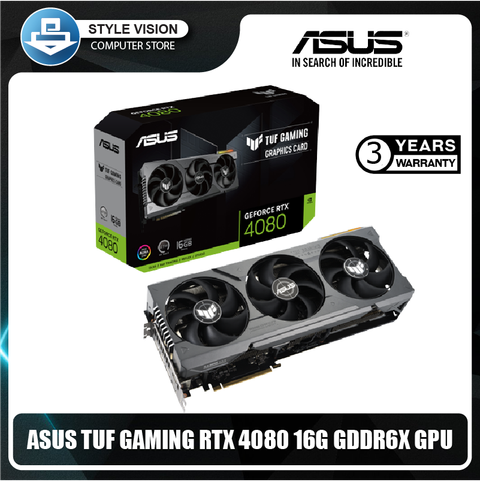 ASUS TUF GAMING GEFORCE RTX 4080 16GB GDDR6X GAMING GRAPHIC CARD