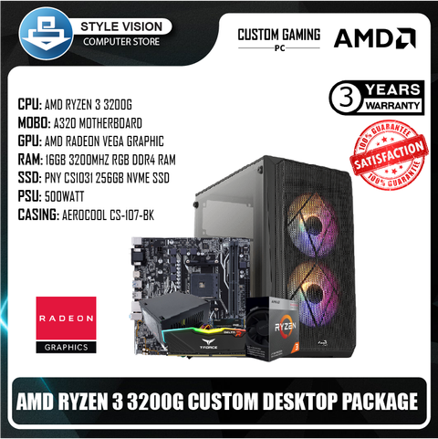 AMD 3 3200G PACKAGE