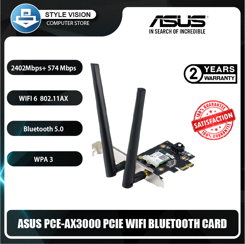 Asus PCE-AX3000 WIFI PCIE