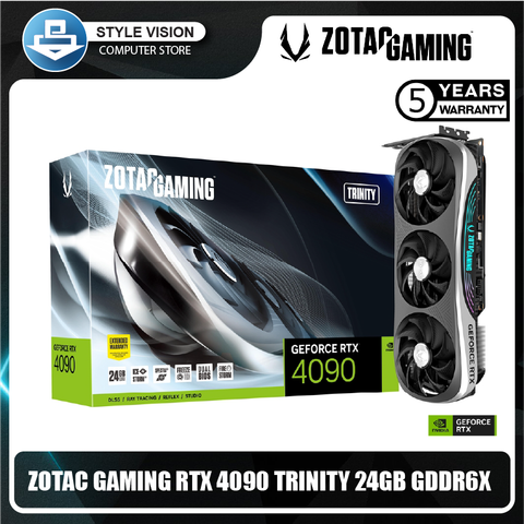 ZOTAC GAMING GEFORCE RTX 4090 TRINITY 24GB GDDR6X GRAPHIC CARD