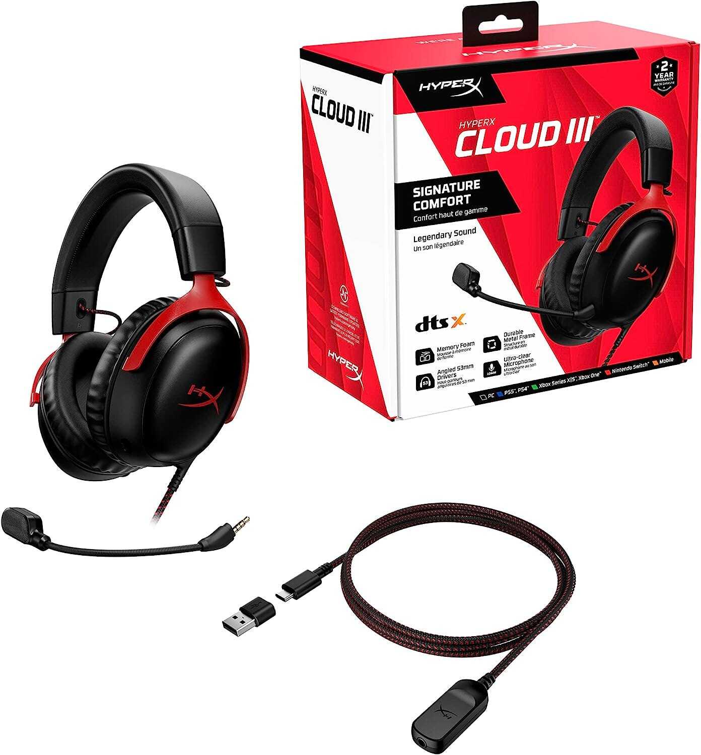 KINGSTON HYPERX CLOUD III GAMING HEADSET – Style Vision Computer Store