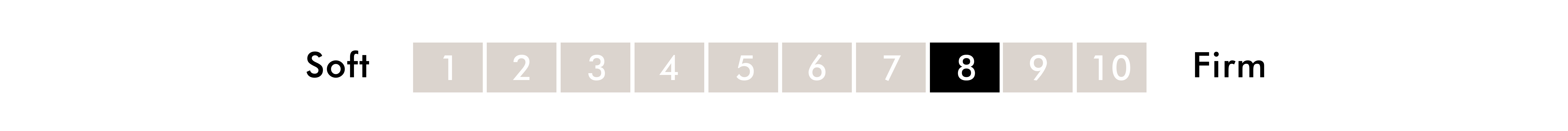 firmness 8