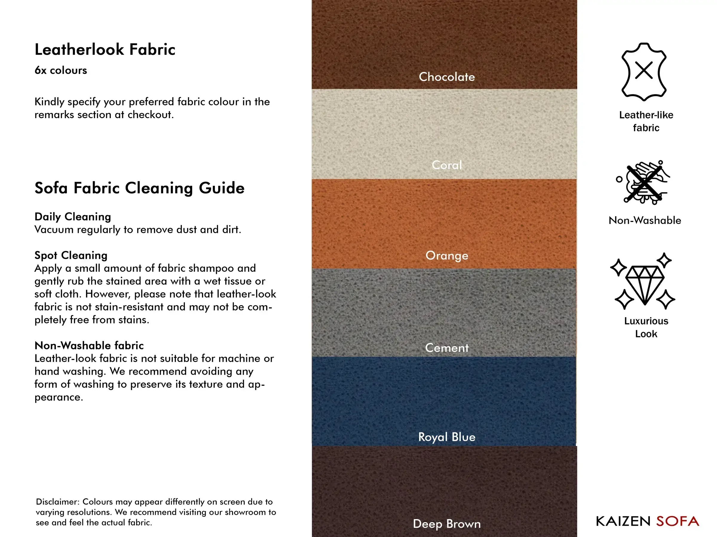 leatherlook fabric catalog_kaizensofa