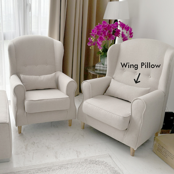 wing pillow sample