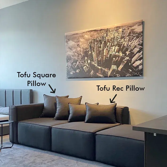 tofu pillow sample
