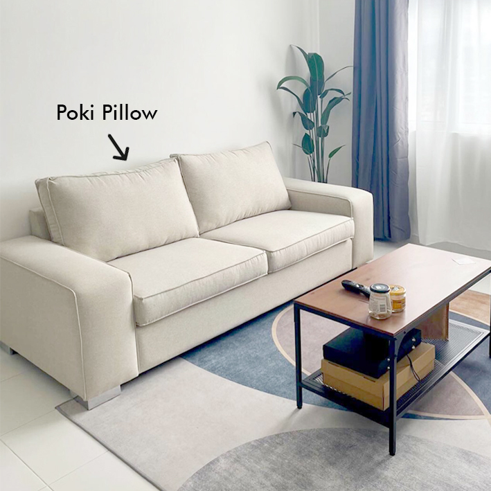 poki pillow sample