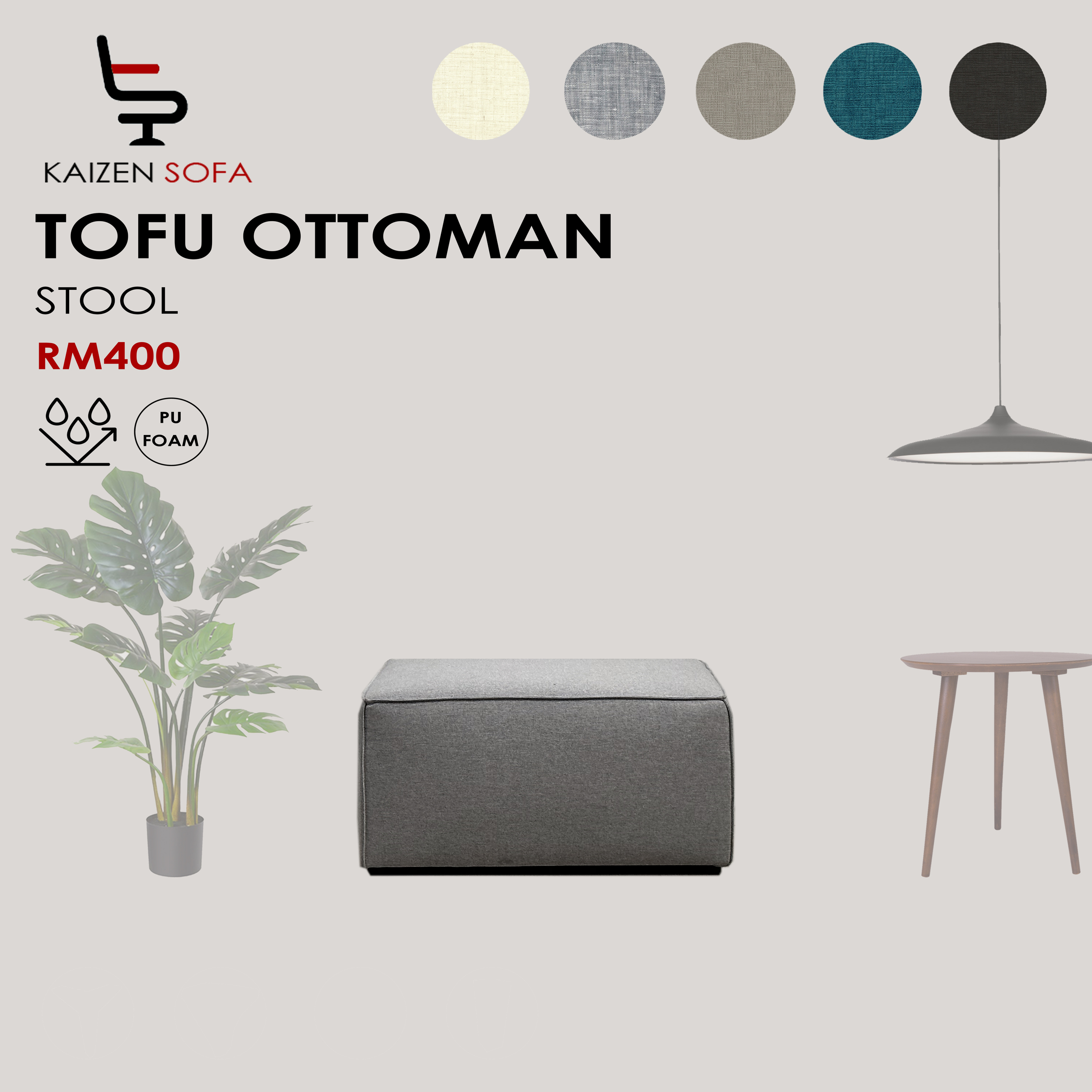 Tofu Ottoman