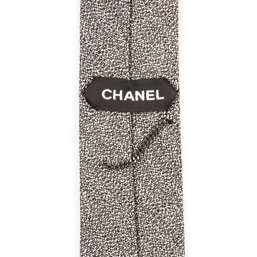 Chanel black and silver tie-2.jpg