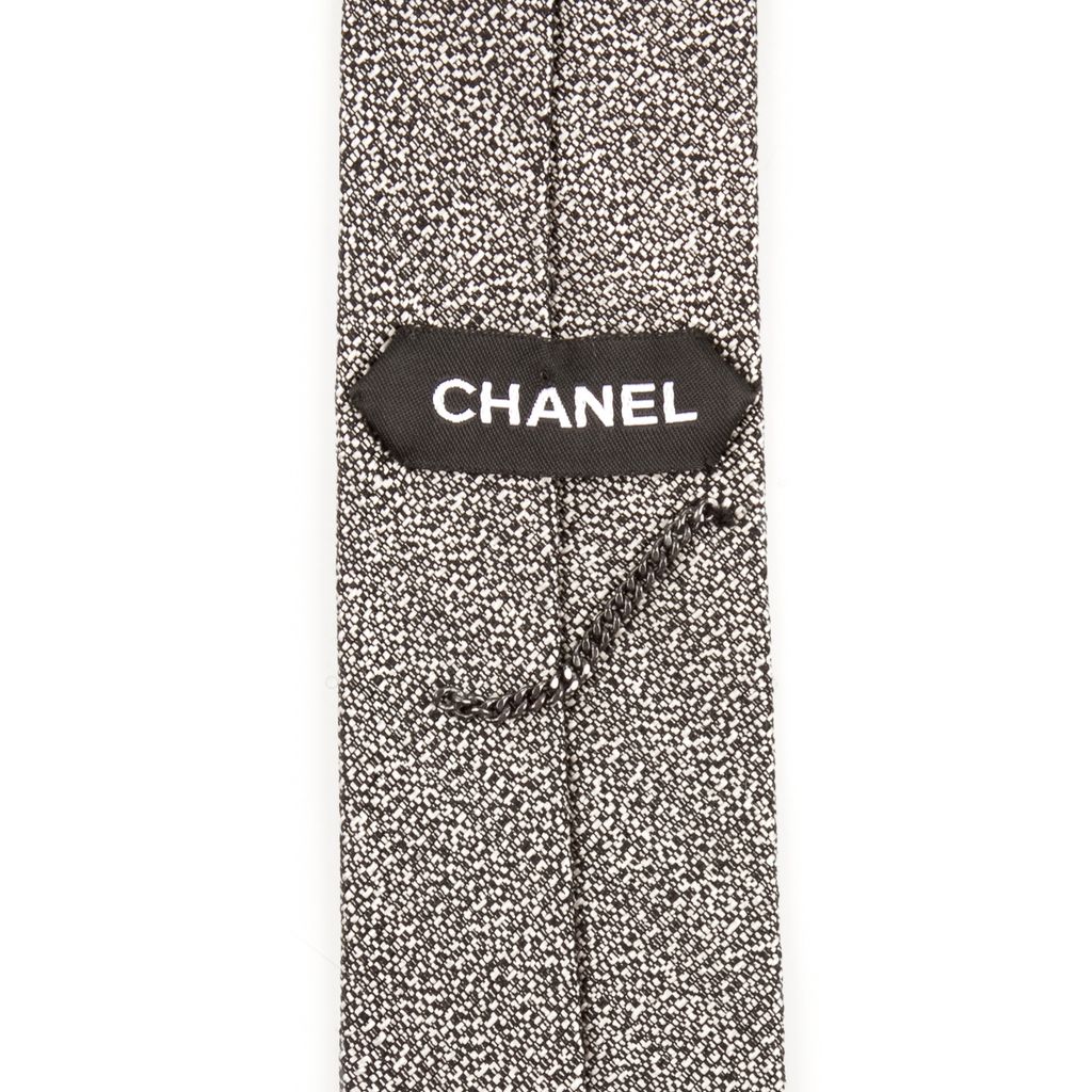 Chanel black and silver tie-2.jpg