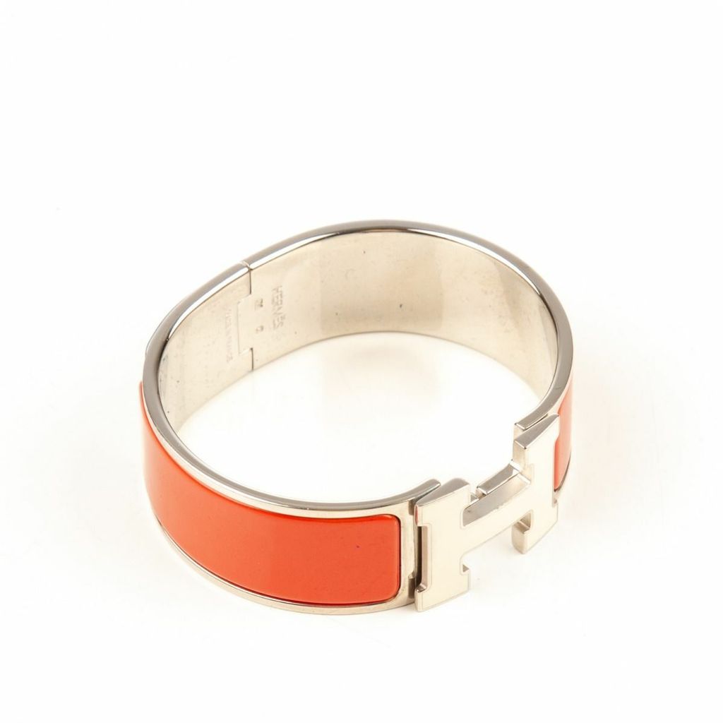 hermes_orange_and_white_silver_click_bracelet-3.jpg