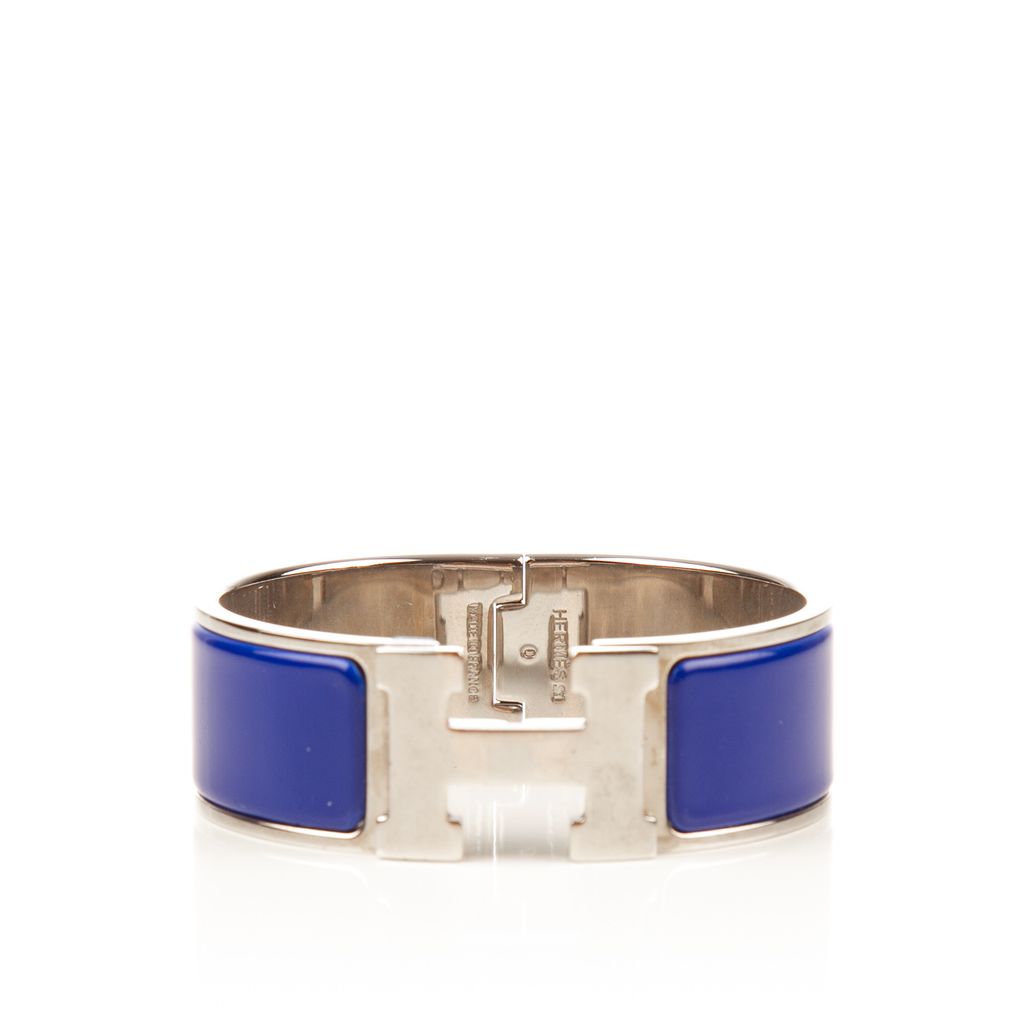 Hermes blue silver click bracelet-1.jpg