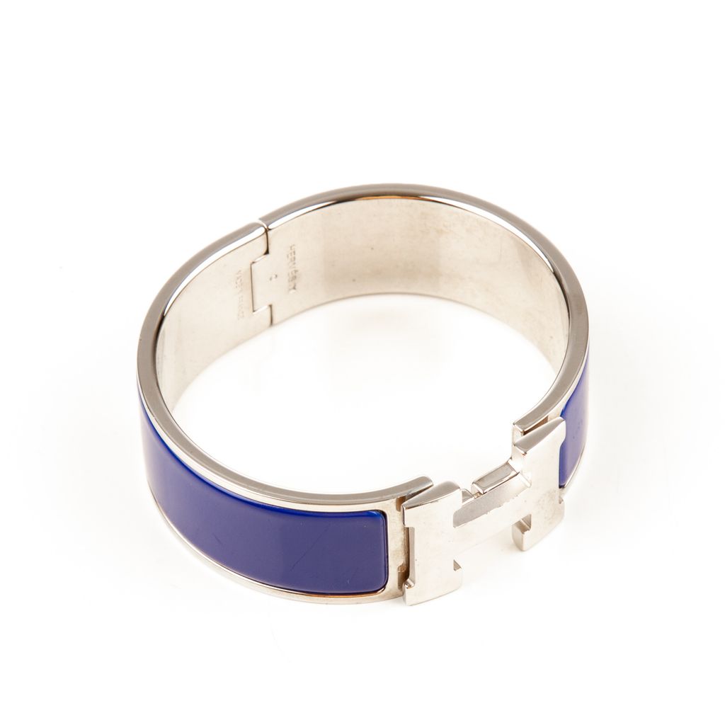 Hermes blue silver click bracelet-3.jpg