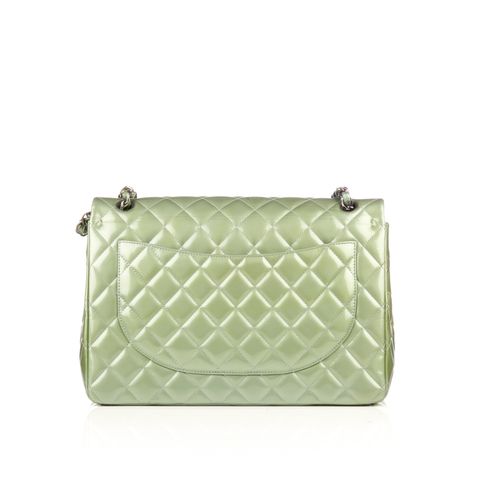 Chanel patent green and blue flap bag-2.jpg