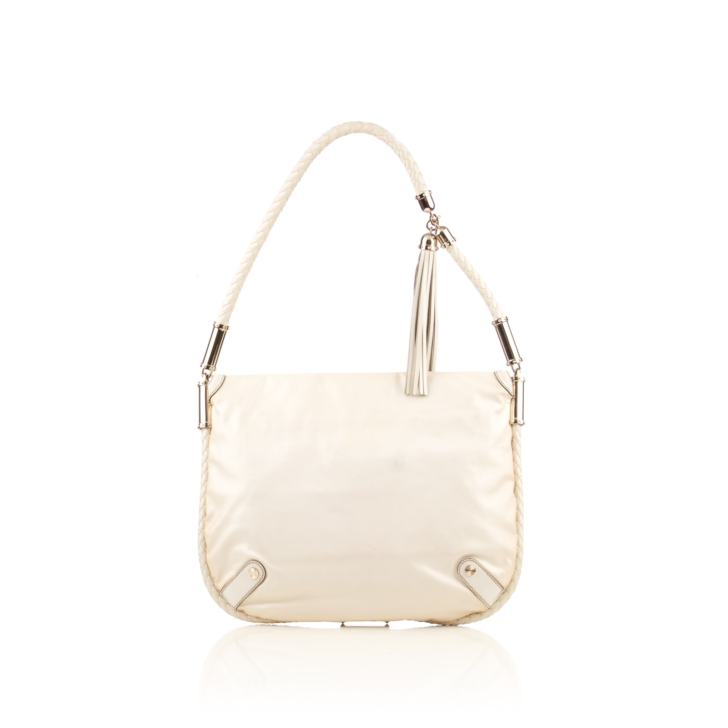 Leather clutch bag Dior White in Leather  34189500