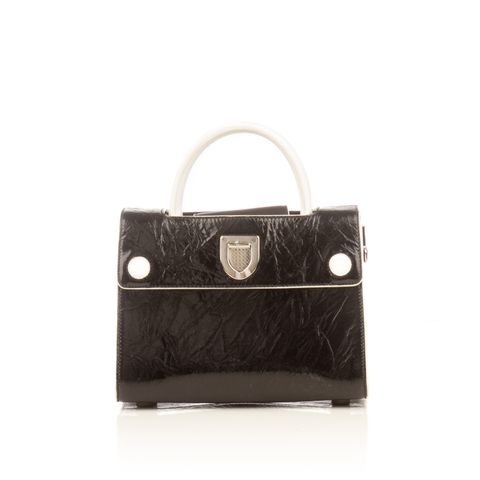 Black Louis Vuitton Mini Edgy Rock Chic City Steamer