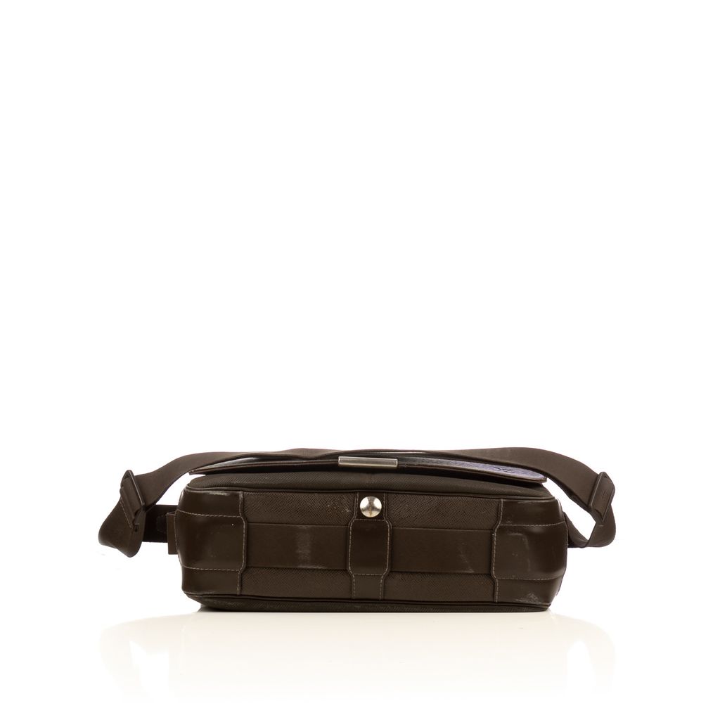 LV dark brown saffiano messenger bag-4.jpg
