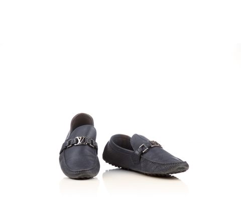 LV navy leather loafer-2.jpg