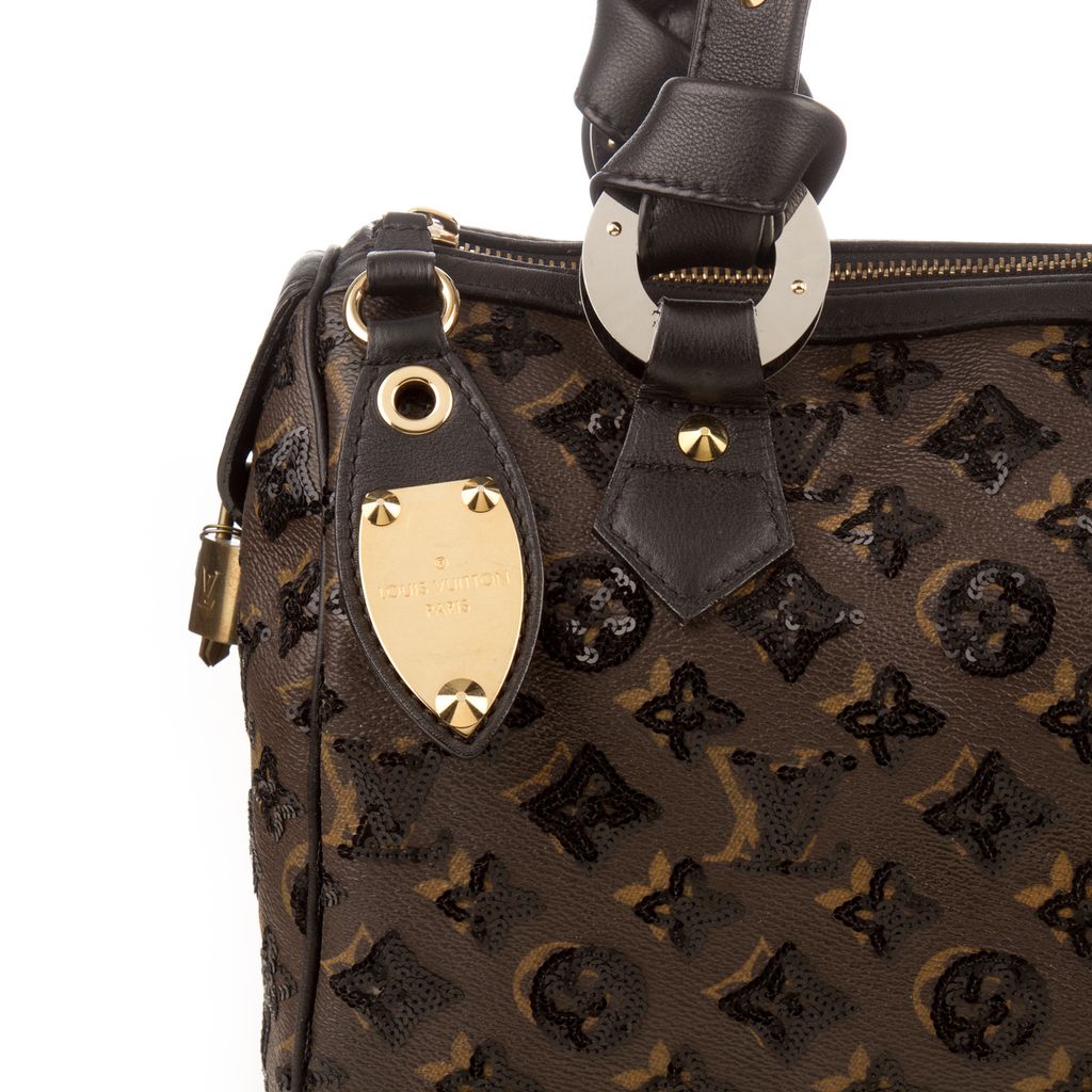 Louis Vuitton Speedy 30 Eclipse Sequin Monogram Canvas