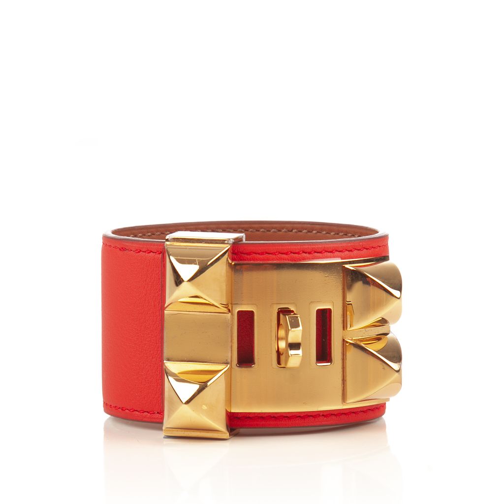 Hermes vermillion ogold collar bracelet-2.jpg