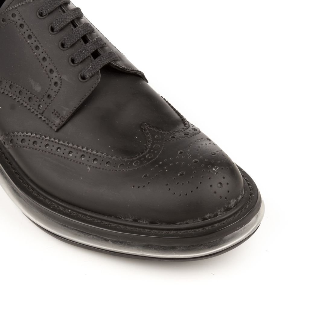 Prada black leather oxford sneaker-3.jpg