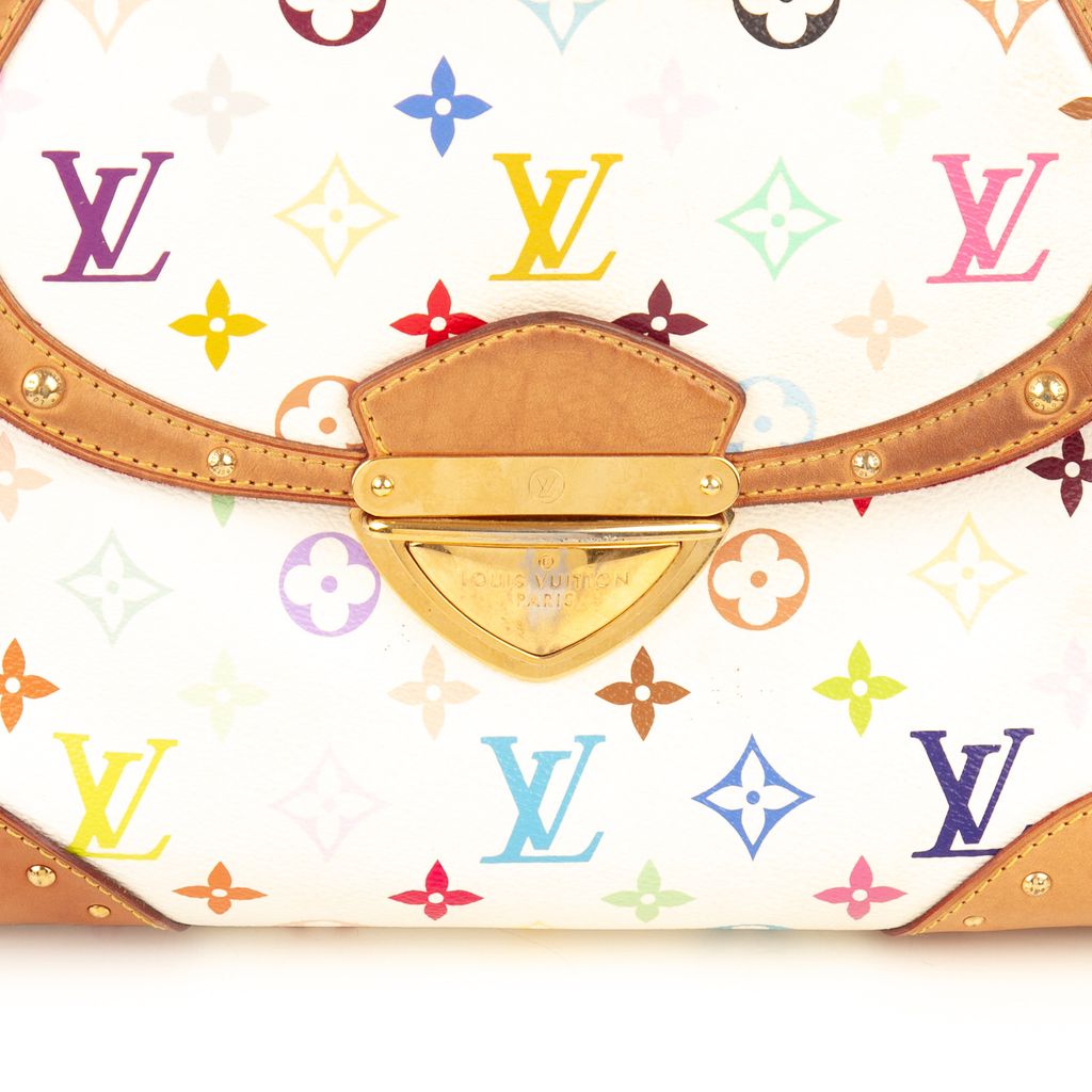 Louis Vuitton Multicolor Beverly White Canvas – l'Étoile de Saint