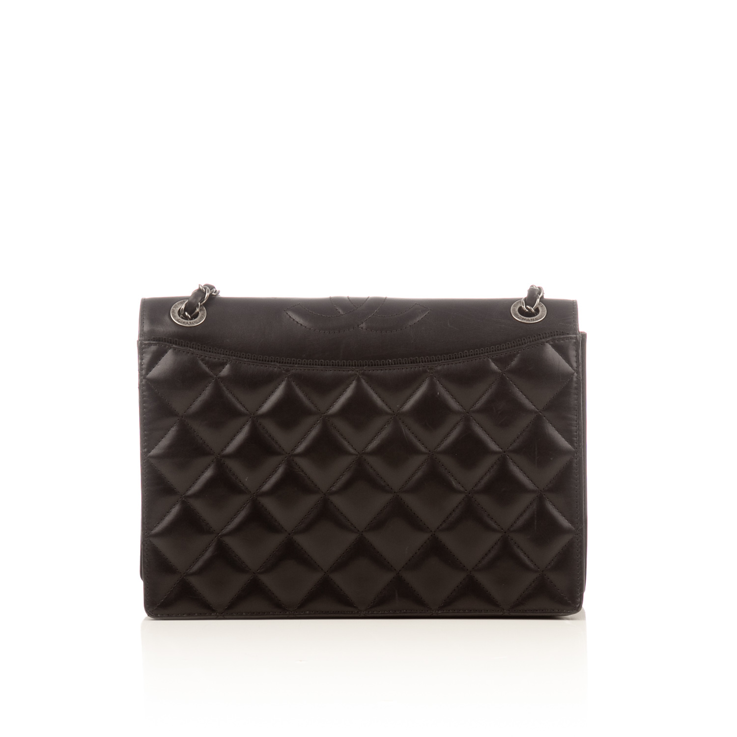 Chanel Black Aligator Medium Double Flap Bag – Savonches