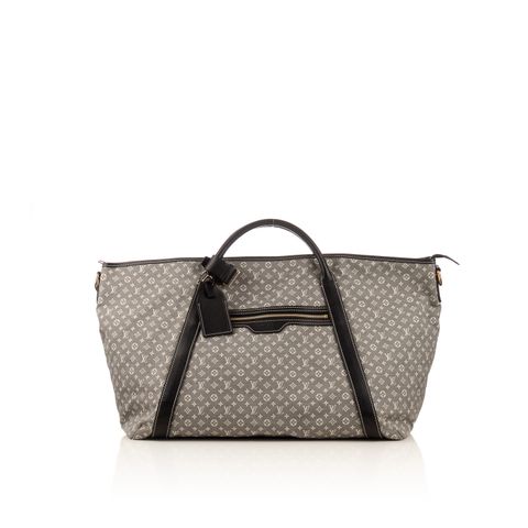 LV large grey tote-1