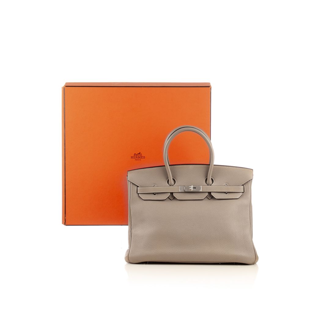 HERMÈS Birkin 35 Iris Togo leather handbag – Pepa Lamarca