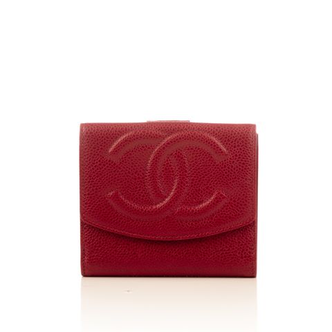 Chanel red wallet-1