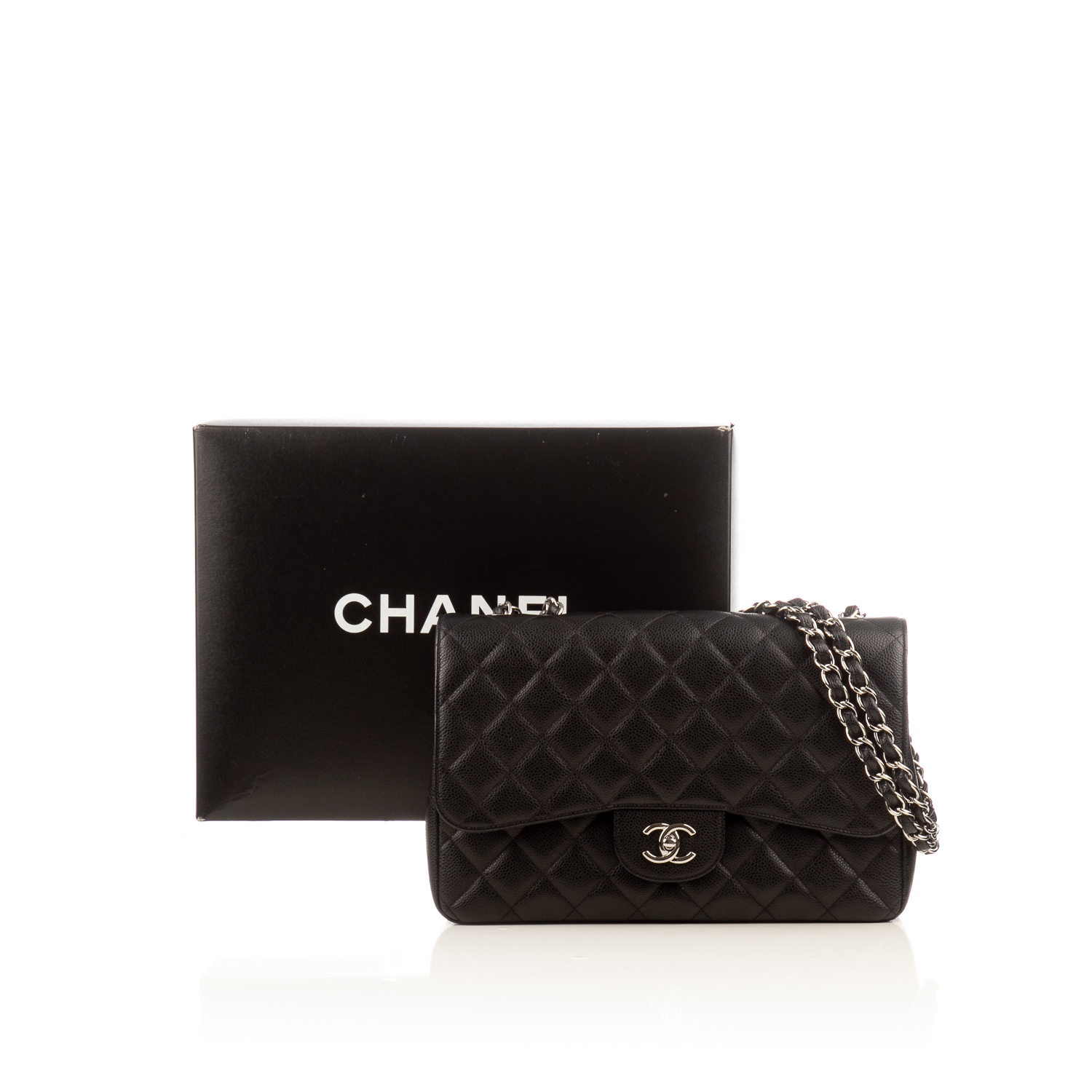 2021 FallWinter Season Black Caviar Chanel Flap GHW Womens Fashion Bags   Wallets Crossbody Bags on Carousell
