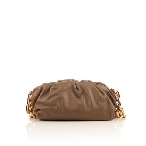 Bottega brown gold chain shoulder bag-2