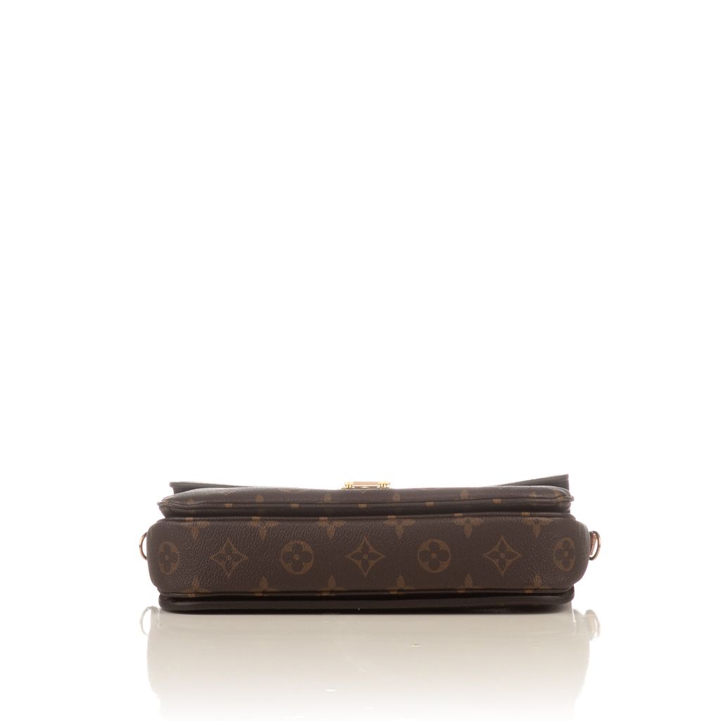 Louis Vuitton Pochette Métis Arizona Brown in Cowhide Leather with  Gold-tone - US