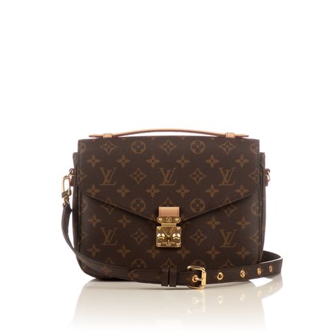 Louis Vuitton Pochette Metis Monogram Braided Coquelicot Red in Coated  Canvas with Gold-tone - US