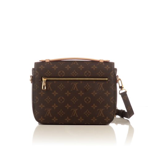 Louis Vuitton Mahina L Hobo Shoulder Bag Espresso Brown Monogram