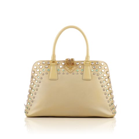 Prada beige saffiano studded-1