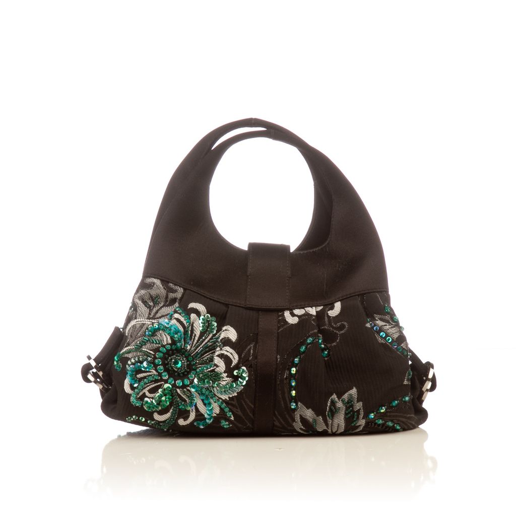 Bulgari black embellished handbag-3