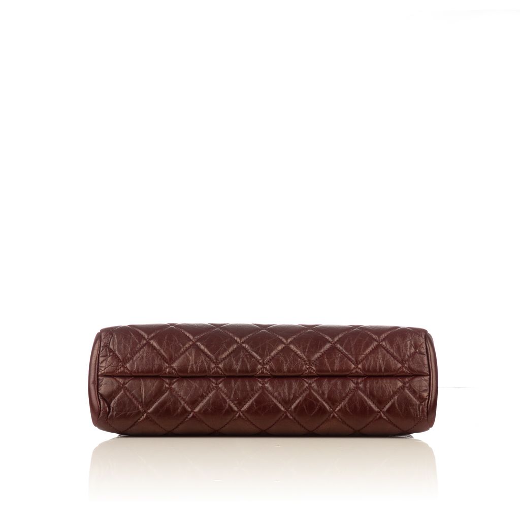 Chanel maroon bag-4