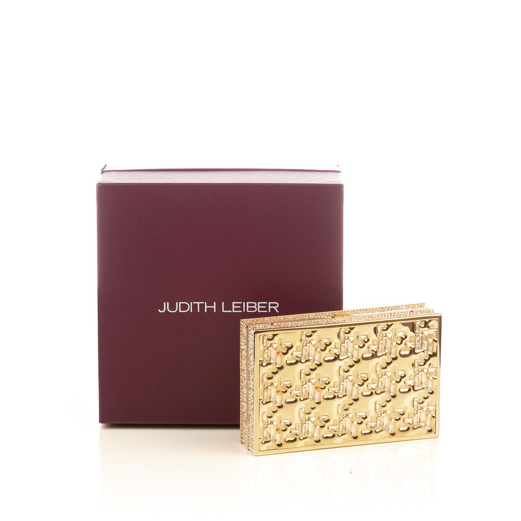 Judith Leiber gold clutch-5