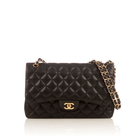 Chanel caviar black jumbo flap-1