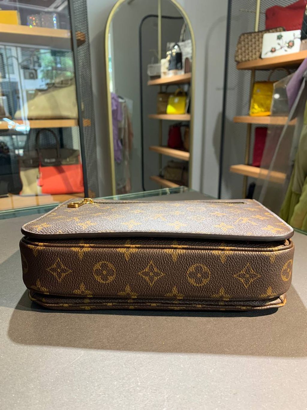 Louis Vuitton POCHETTE METIS Brown Cloth ref.191912 - Joli Closet