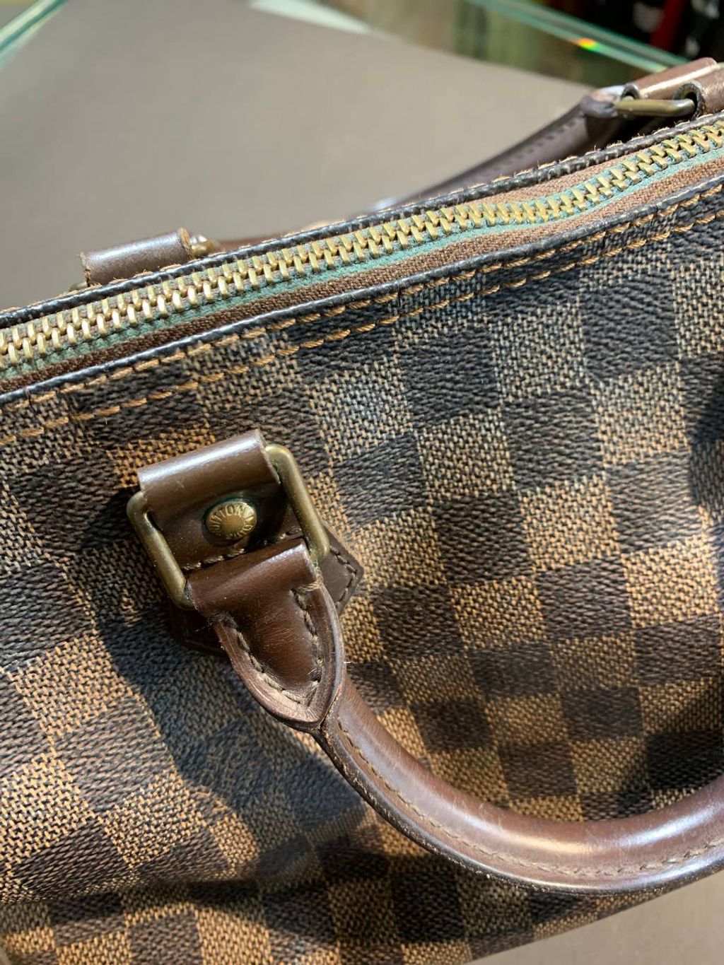 Louis Vuitton // Brown Damier Ebene Speedy Bandoulière 30 Bag – VSP  Consignment