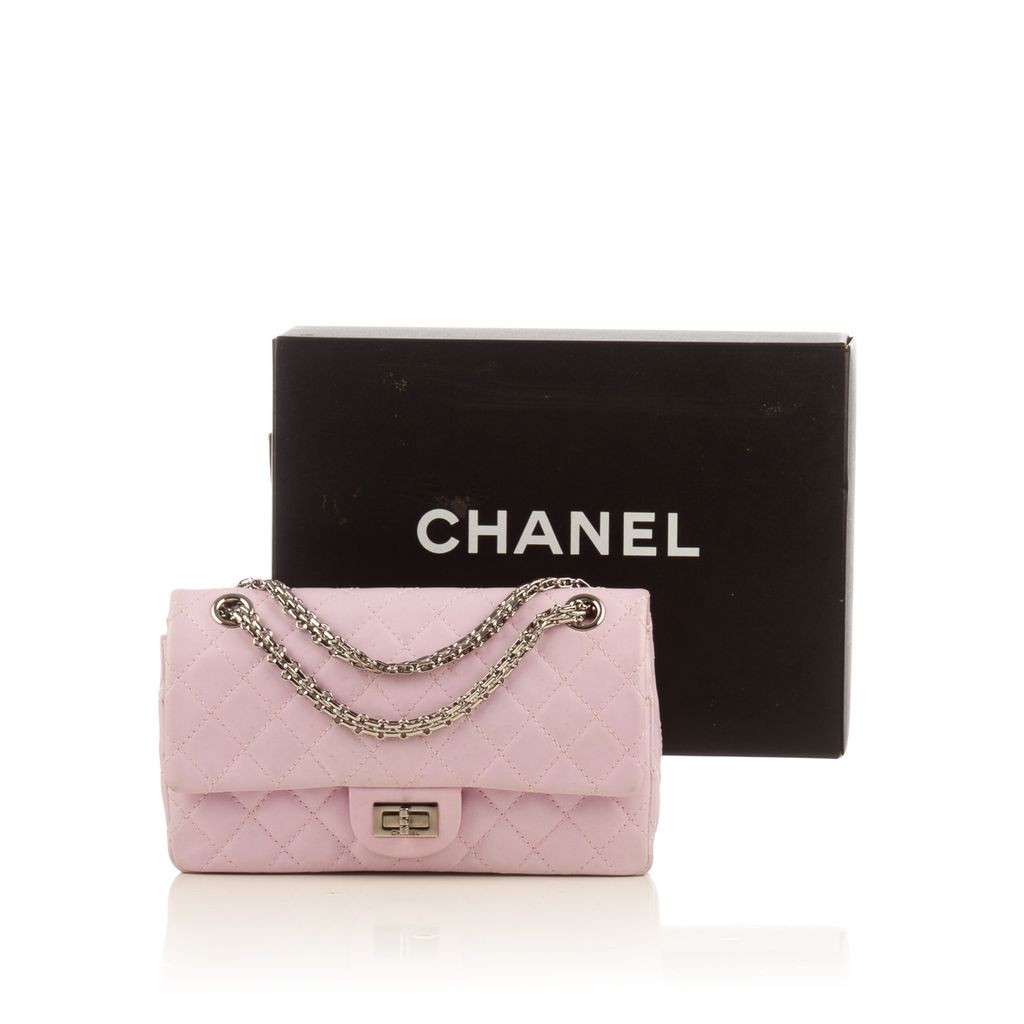 Chanel pink reissue-5