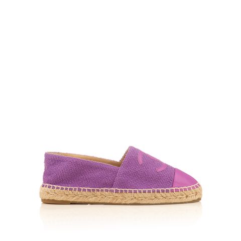 Chanel purple espadrille-1